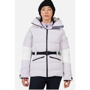 Rossignol Galactic Lilac Women's Ciastel Down Mix Ski Nylon Jacket Sz Small NWT